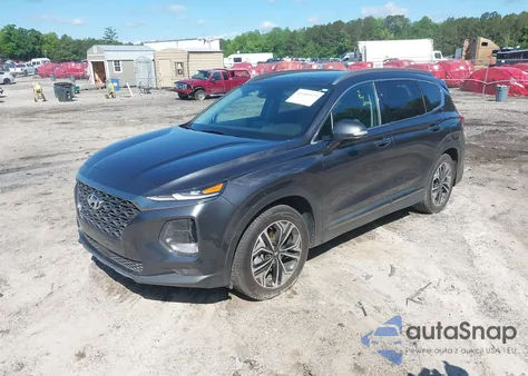 2020 Hyundai Santa Fe Limited 2.0T из США, поврежденный, VIN 5NMS53AA7LH304577
